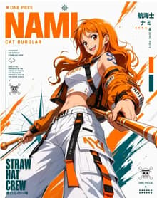 One Piece Anime Poster AI Prompt
