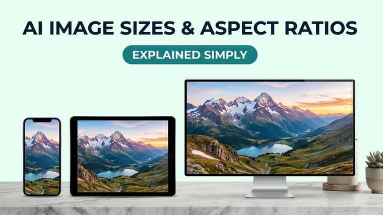 AI Image Sizes and Aspect Ratios Explained (Instagram, Stories, Posters)