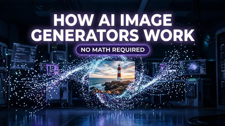 How AI Image Generators Actually Work (No Math Required)